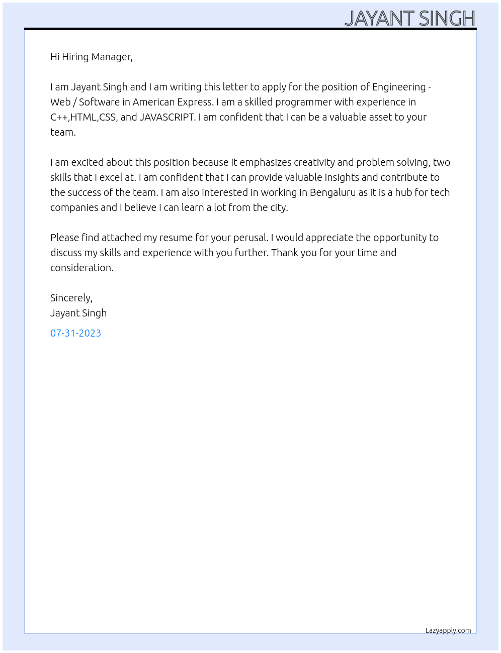 Cover letter for engineering - 2ZlPkXKjKfiri2cI8Pd9 