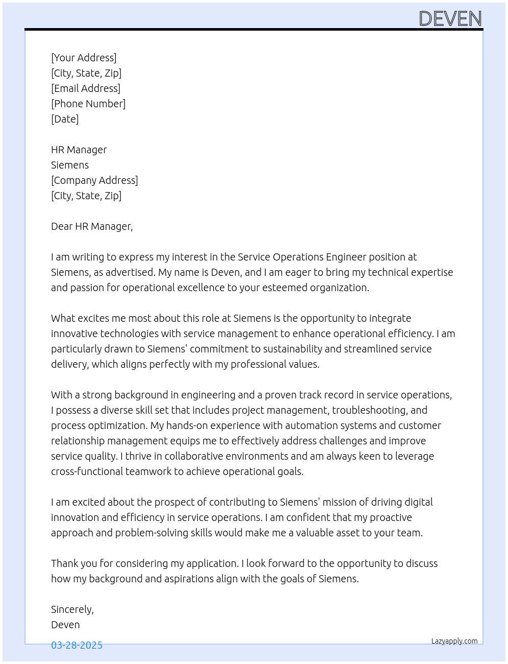 Cover Letter For Service Operations Engineer LazyApply Cover Letter For Service Operations Engineer LazyApply