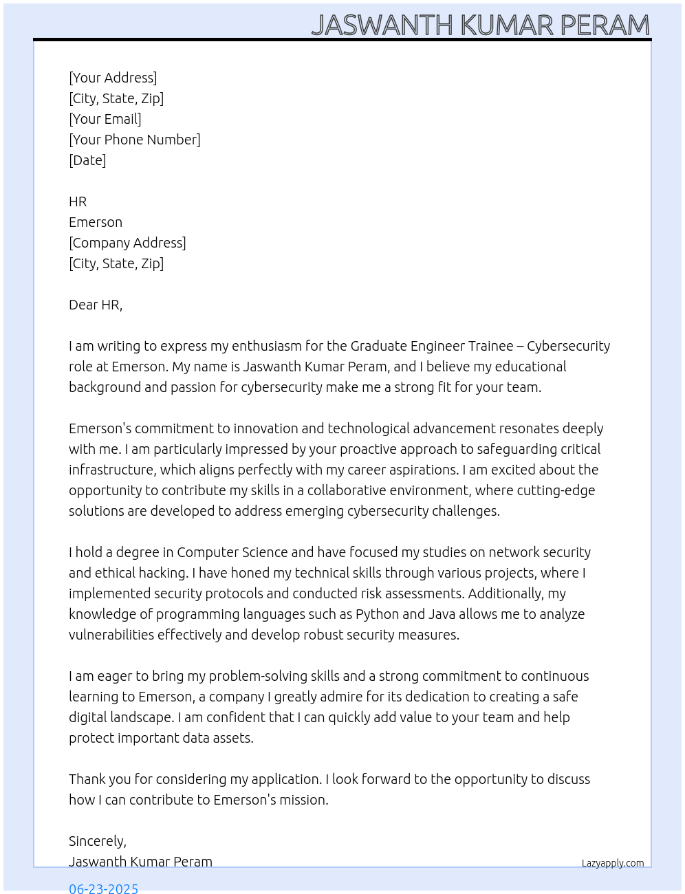 Cover letter for graduate engineer - IiIrire9wjqFBJmUyppv 