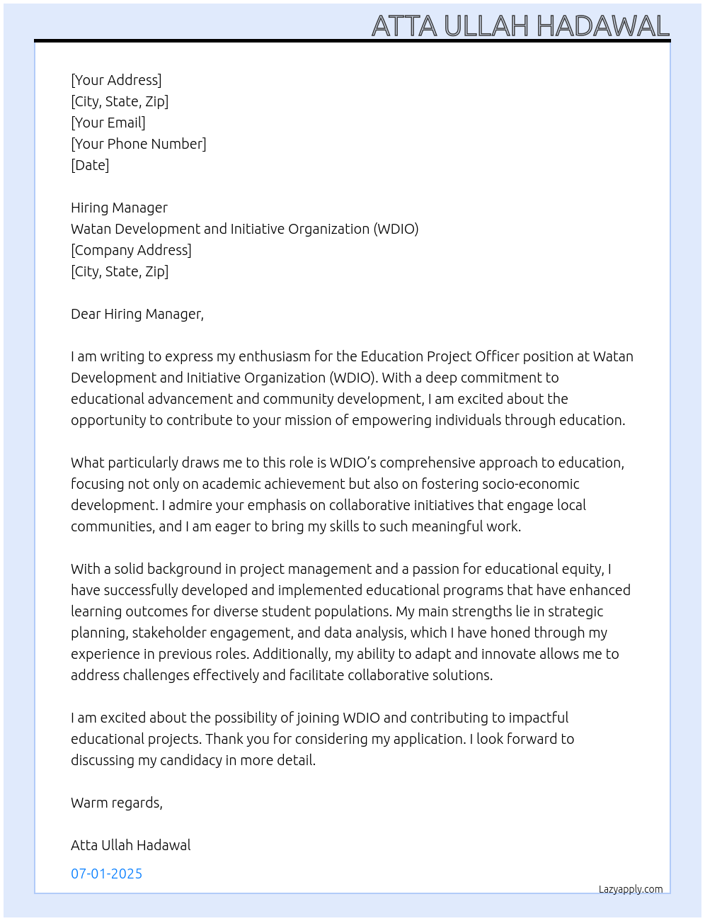 O'Reilly Media - Technology and Business Training - Tips For Writing A Cover Letter For An Educational Development Program